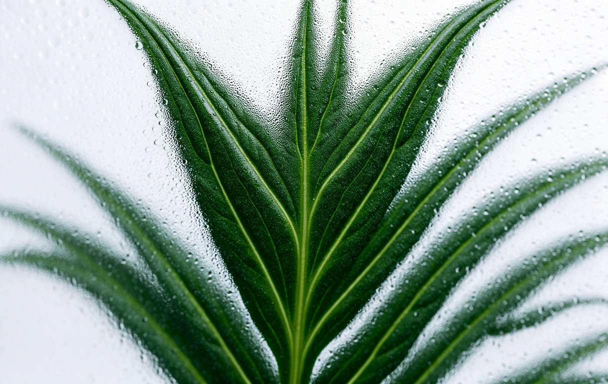 Macro detail of botanical specimen
